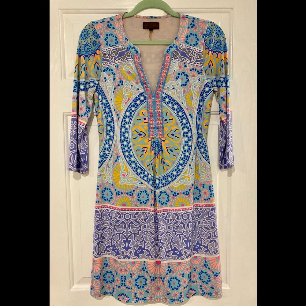 Hale Bob 3/4 sleeve dress